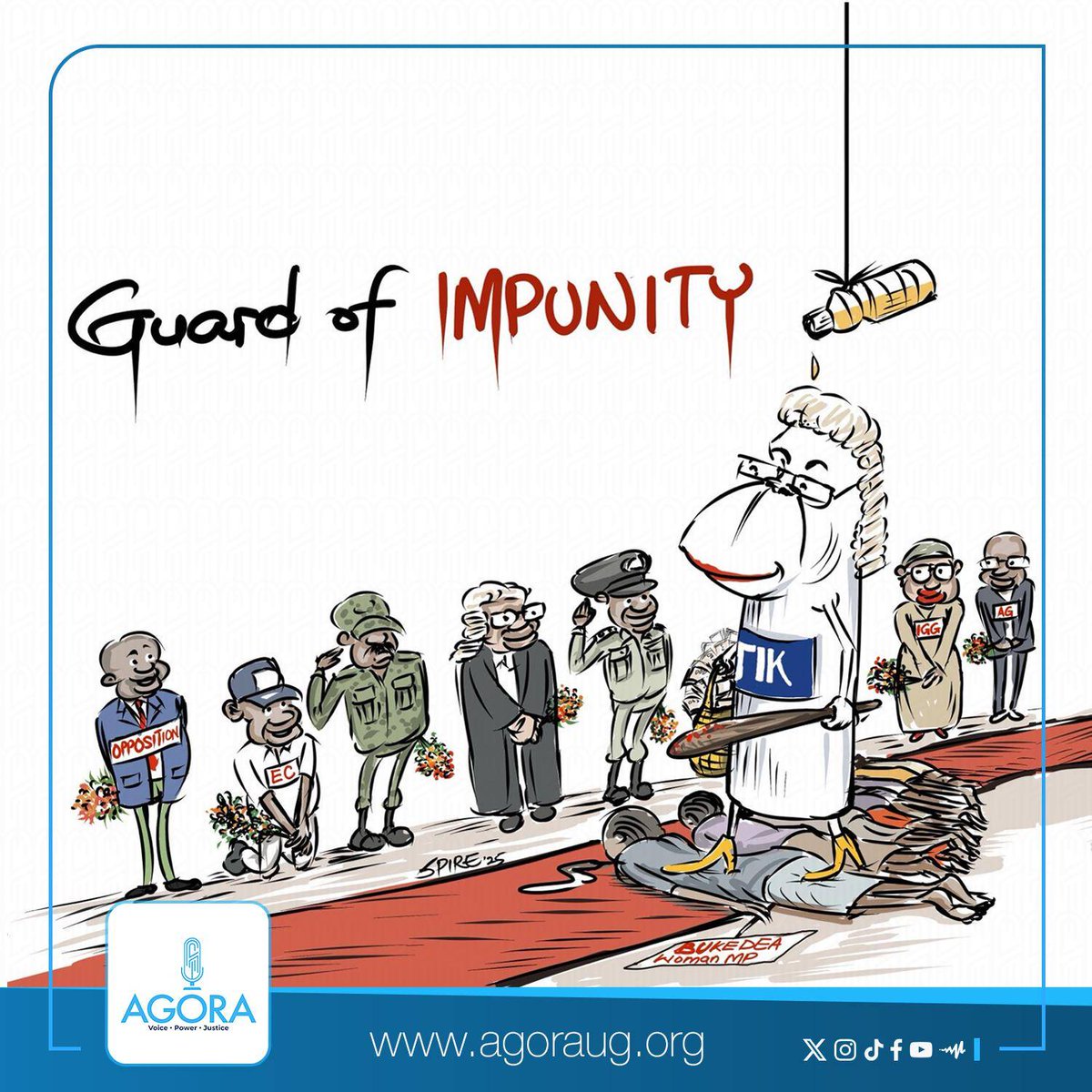 AgoraCFR's tweet image. #StopAbuseOfPowerUG