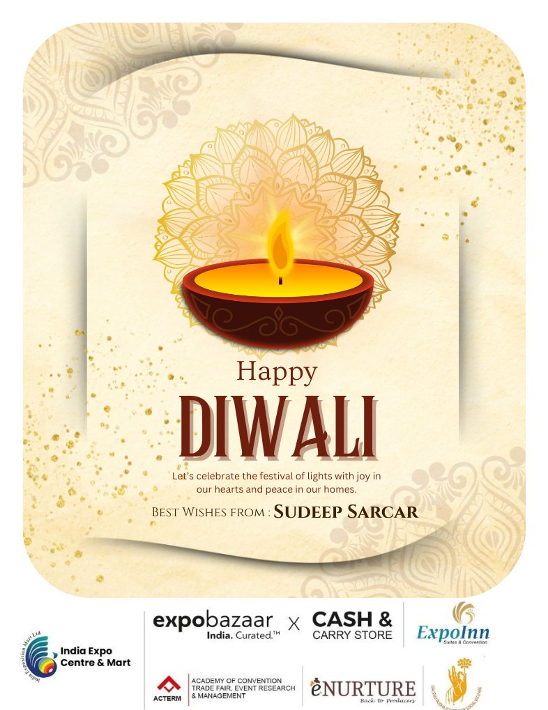 sudeepsarcar's tweet photo. Wishing everyone a prosperous and joyful Diwali! May this festival of lights bring growth, harmony, and new opportunities for all. 

#HappyDiwali #FestivalOfLights #IEML #Prosperity #Leadership #Inspiration #Success #Happiness #Growth #Diwali2025 https://t.co/UvoTssPohi