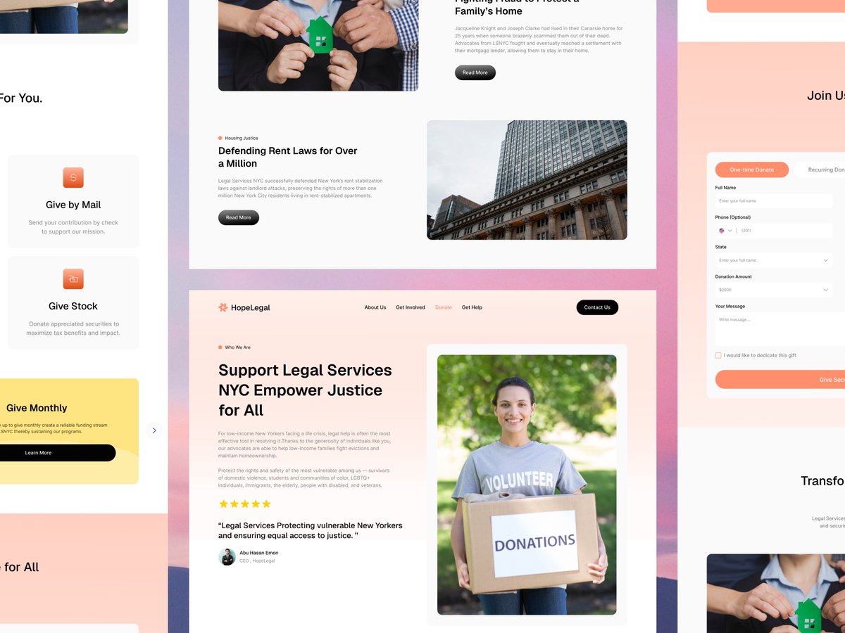 MdEmon469257's tweet image. Legal Service Website Design #software #iosdesign #websitedesign #landingpage