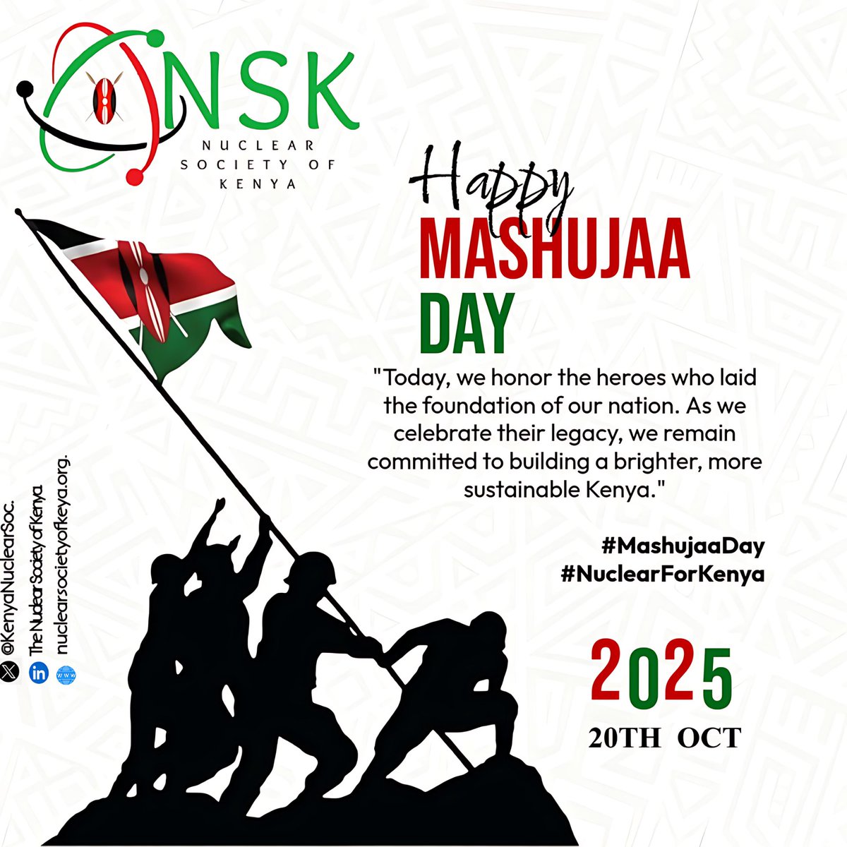 Nuclear Society of Kenya tweet media