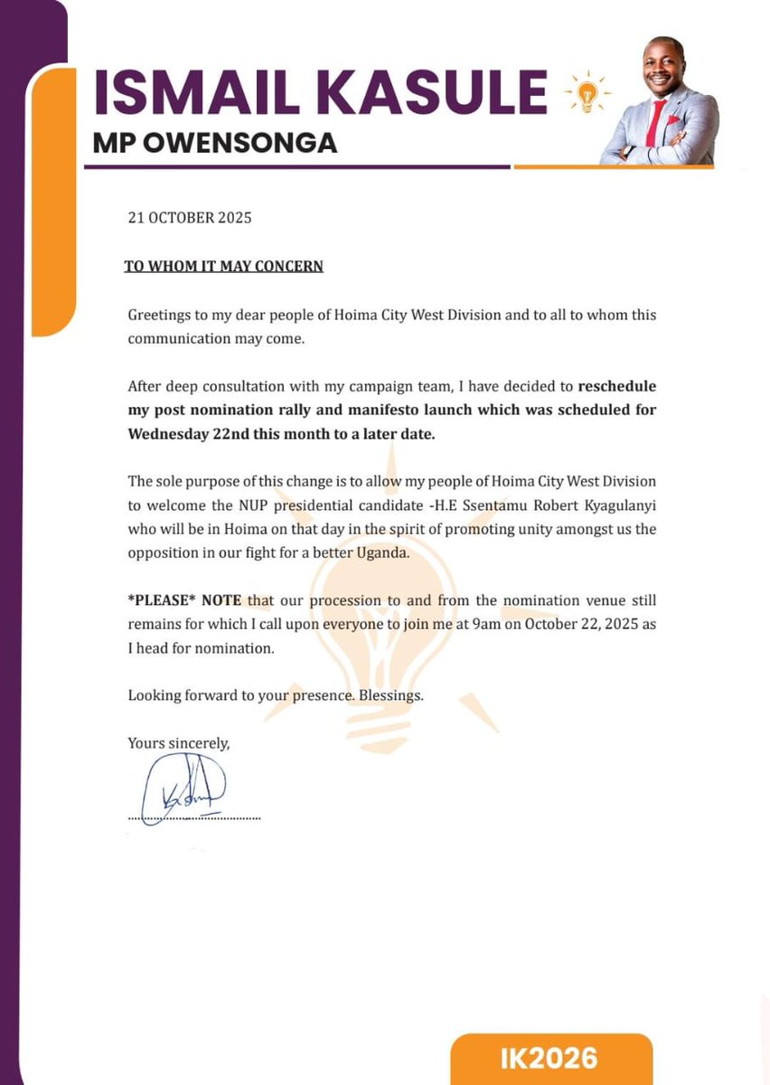 Good Morning Bunyoro
<a href="/WinnieKiiza/">Winnie Kiiza</a> <a href="/mugishamuntu/">Mugisha Muntu</a> 
<a href="/TheAllianceUG/">Alliance for National Transformation</a>