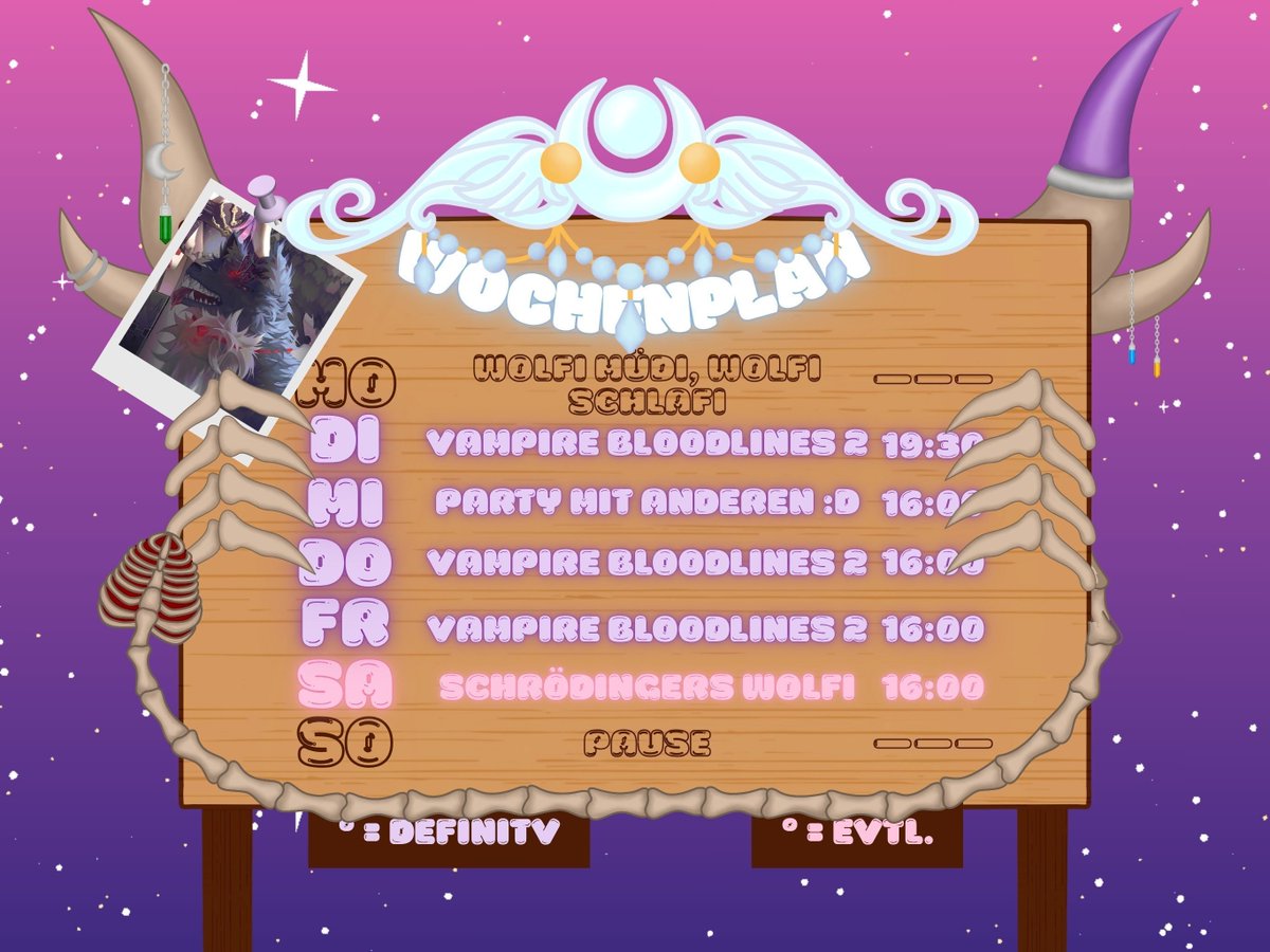 Mich wird definitiv die Sucht packen bei Vampire: The Masquerade Bloodlines 2
Deshalb werde ich meinen Geburtstag damit verbringen, während ihr Postkarten, ein Mauspad, eine Tasse und Sticker abstauben könnt. 🎉 
Aber am Mittwoch wird nachgefeiert mit anderen coolen Keksen :3