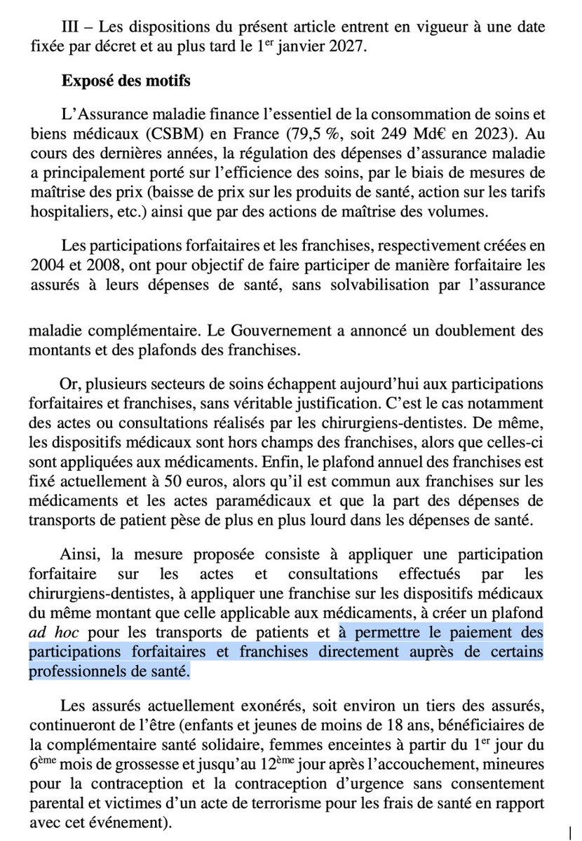 🧾 Les délégations de tâches ont la cote !

➡️ L’article 18 du #PLFSS2026 innove : il délègue aussi la perception de l’impôt.

Le médecin, nouveau percepteur de la République.

<a href="/FMFofficiel/">FMF_Fédération des Médecins de France</a>