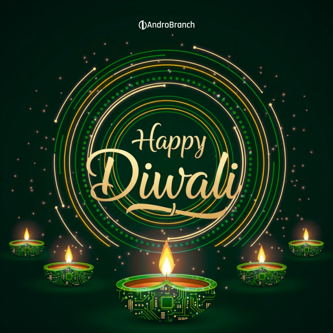 Androbranchind's tweet image. Where tradition meets technology AndroBranch wishes you a bright and innovative Diwali!

#HappyDiwali #AndroBranch #Diwali