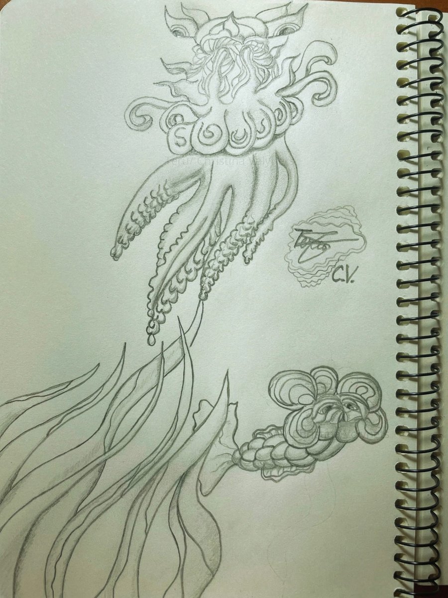 KVolynec61201's tweet image. Finally finished the shadows — learning and experimenting along the way🐟🐙

#artprocess #artistjourney #creativepractice #paintingpractice  #indieartist  #artoftheday