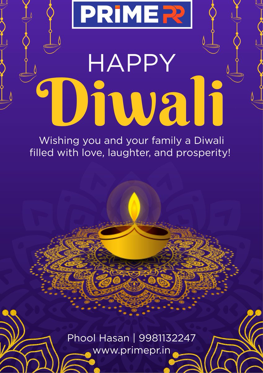 prime_pr11's tweet photo. Wishing everyone a Diwali filled with happiness, warmth and prosperity🎇🪔

#HappyDiwali2025 #Diwali2025 #PrimeWaliDiwali #FestivalOfLights #DiwaliCelebration #LightsOfHappiness #LifeAtPrime #PrimePR https://t.co/ymrG26VqHu