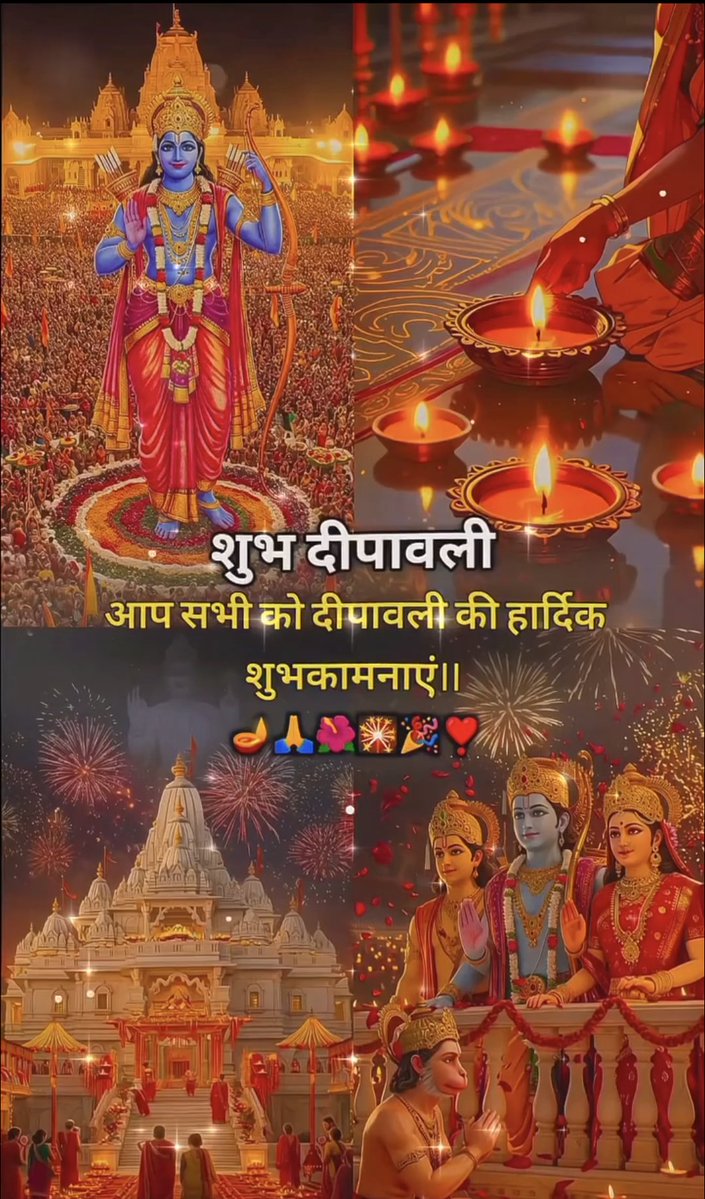 “दीपो भक्षयते ध्वान्तं कज्जलं च प्रसूयते।
यदन्न्यदपि भक्षयेत् तदन्नं दीप उच्यते॥”
शुभ दीपावली🌺🌷