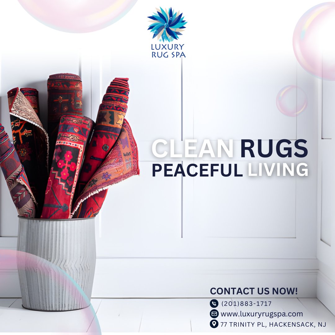 SpaRug80925's tweet photo. β¨ Clean Rugs. Peaceful Living.
Experience the comfort of a spotless home with Luxury Rug Spa β where every rug is treated with expert care and precision.
π 77 Trinity Pl, Hackensack, NJ
π (201) 883-1717
π https://t.co/QXfdAGQ02N
#LuxuryRugSpa #RugCleaningExperts https://t.co/Wm7SSqGBzo