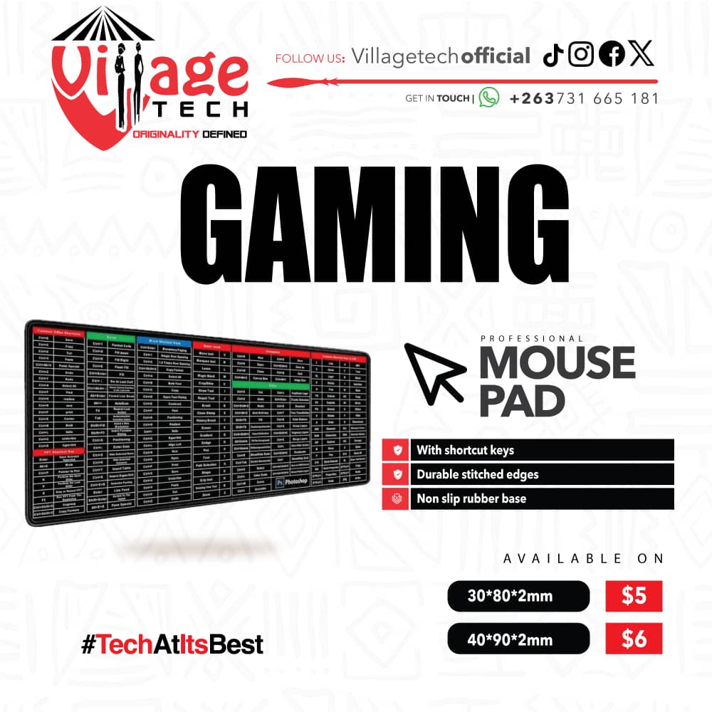 VillageTechOff's tweet image. 🖱️💻 Boost Your Productivity with Our Shortcut Key Mouse Pad.Customize your workflow with easy access to frequently used keys, reduce clutter, and increase efficiency. Perfect for gamers, designers, and office pros. #MousePad 
#TechAtItsBest