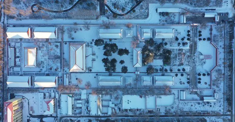 hljonline's tweet image. 雪后，哈尔滨文庙。 #DiscoverShanxi
#AncientChineseArchitecture @ShanxiDaily @Shanxitimes @Gpwah1234