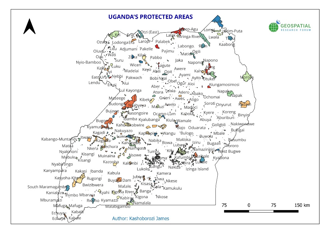 GeospatialRF's tweet photo. ๐ฐ๏ธ Satellite-Based Mapping of Ugandaโs #Protected Areas
Through GIS and remote sensing, Geospatial Research Forum (GRF) analyzes spatial data to support biodiversity monitoring and conservation planning across Uganda. ๐
#RemoteSensing #GIS #GeospatialResearch #Biodiversity https://t.co/6nL7UK68RR