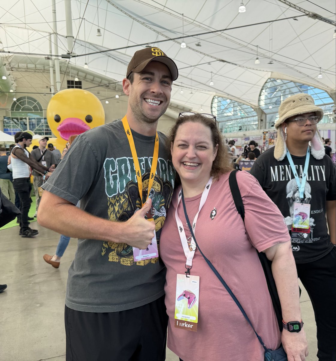 oracle_chick's tweet image. One of two who gets the credit (blame?) for my streaming. This man has been telling me to stream for 3 years. I said it would never happen. I was laid off; he was pretty quick to tell me it was time. Always encouraging & supportive. Thanks for being a good friend, Kory 💜