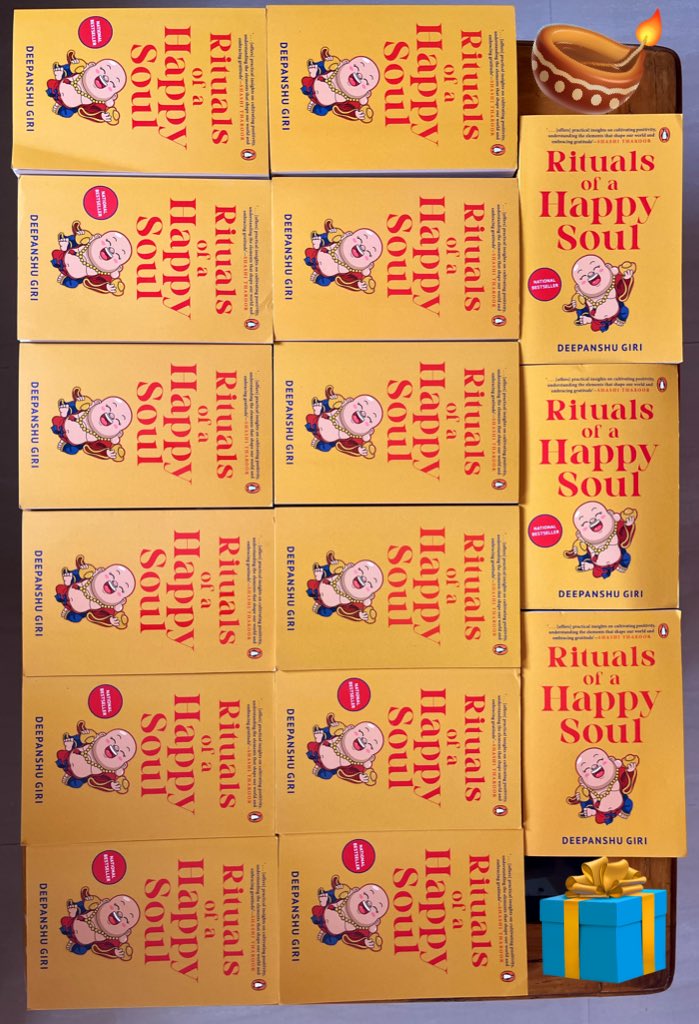 ndvadher's tweet photo. @lunarastro108 #HappyDiwali Diwali gift for my friends #ritualsofahappysoul #happysoul https://t.co/JABZ7SlEYm