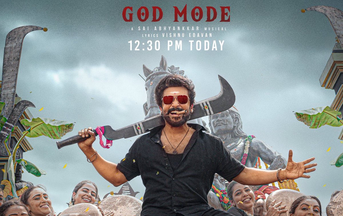 #GodMode From 12.30PM 🔥🔥🔥

#Karuppu
