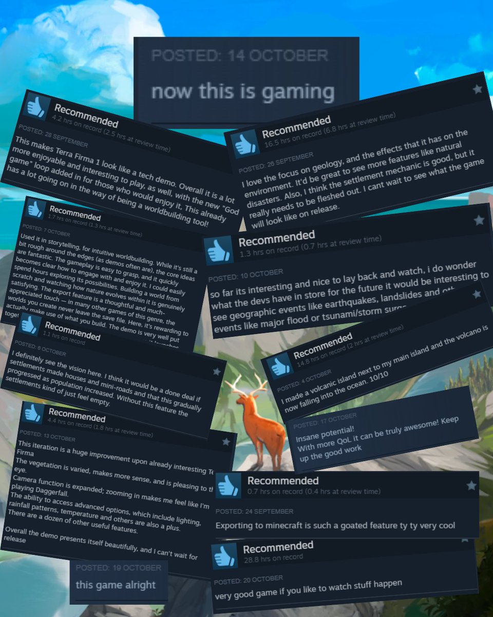 workingasint's tweet image. Steam Next Fest might be wrapping up, but we’re so grateful to everyone who’s taken the time to play our demo and share their thoughts. Your support means the world!

#steamnextfest #indiegames #sandbox