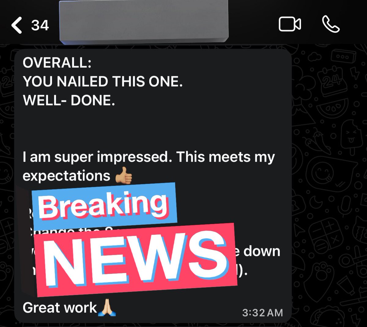 kiyosetcode's tweet image. Just finished another client project, and woke up this morning to a message from the client — he’s really impressed with the website I built for his brand 😌
It’s messages like this that make all the late nights worth it. Lowkey made my day 🙌🏽💻