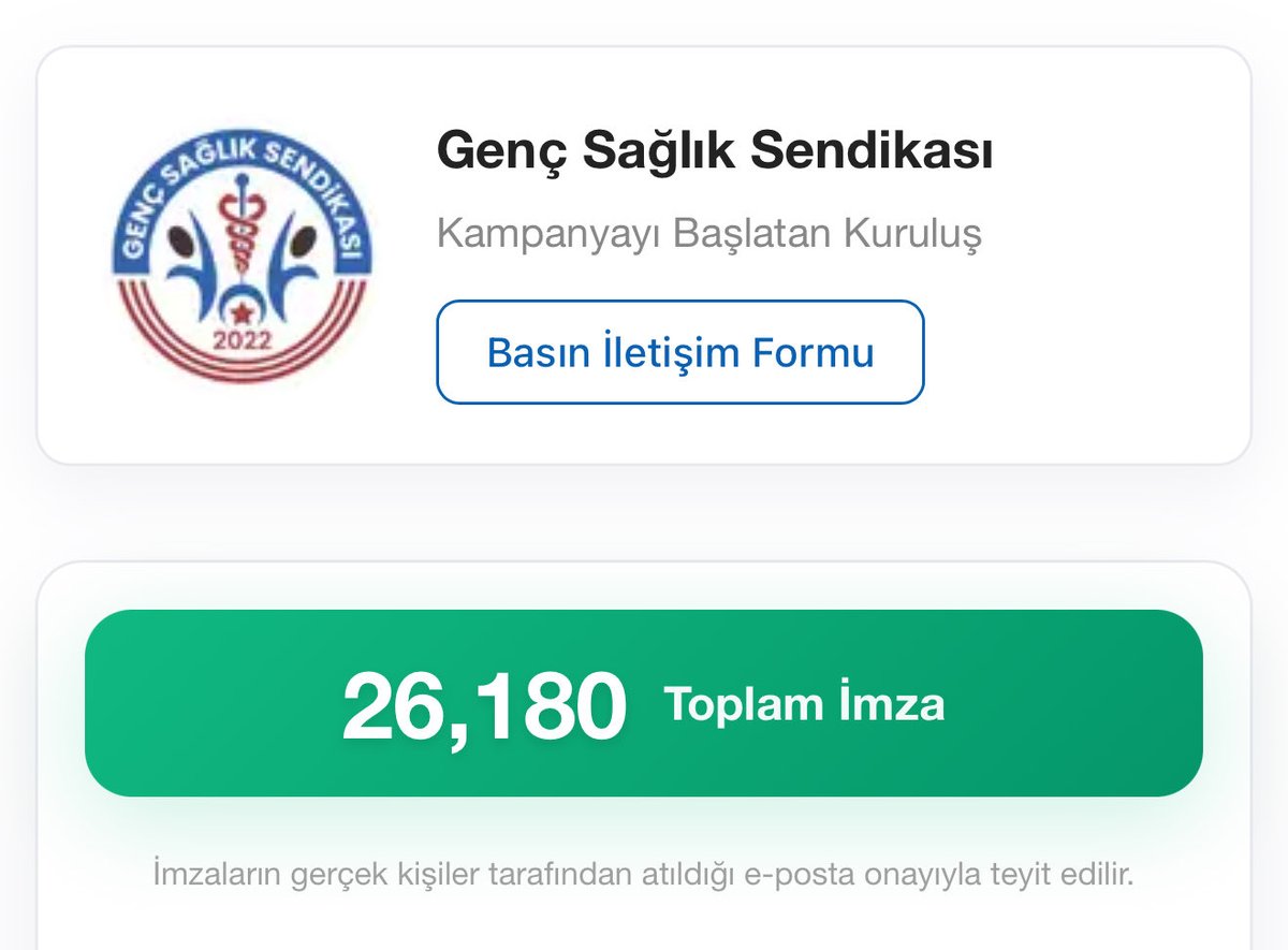 osmkya06's tweet photo. Sağlık Çalışanlarına ödenecek maaş Promosyonu en az 3 maaş olsun kampanyası; 17 saatte 26.180 kişi tarafından imzalandı. 

Hedef 100.000 imza..

Destek olmak istiyorsan: https://t.co/2WbdebKvma https://t.co/KlkLRGmDlq