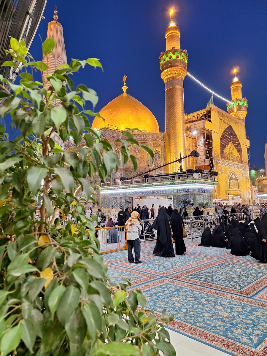 نجفت خواب شب و ذکر دل و ورد لب است
من بنازم حرمت زندگی از من بگرفت ...