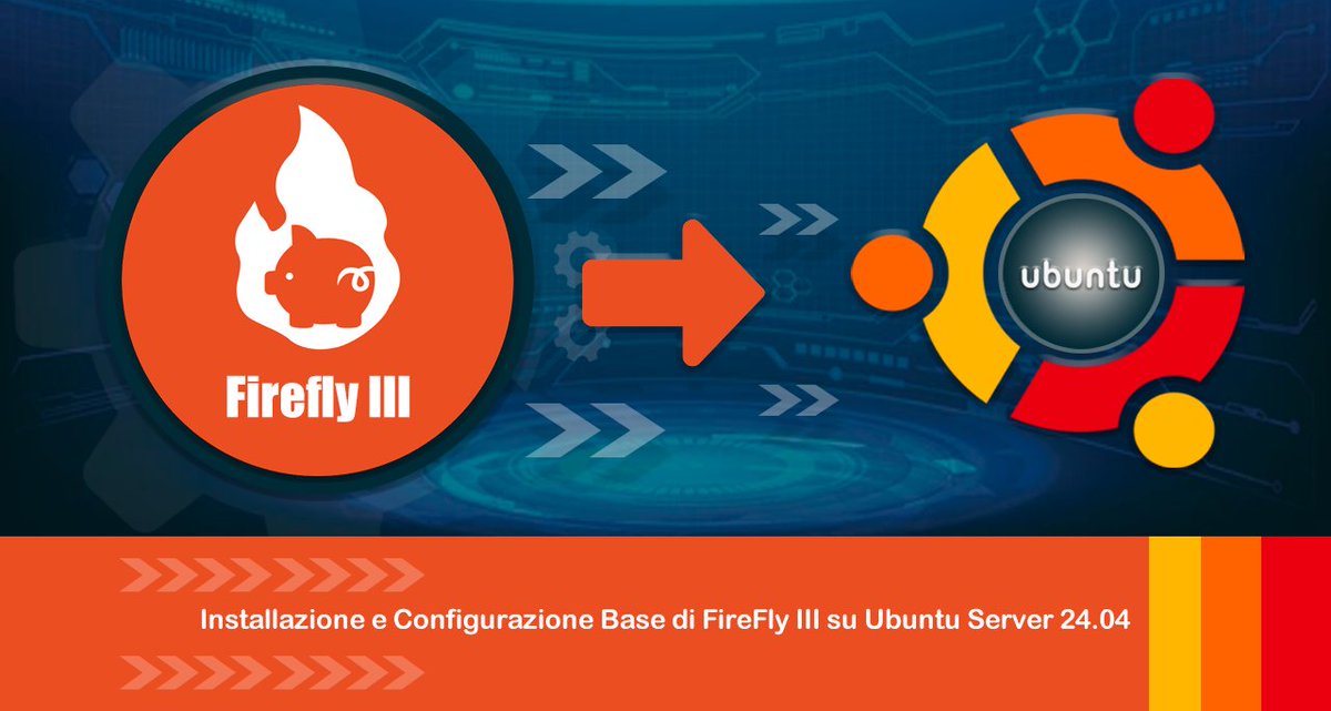 ReDevil2o0o's tweet image. Installazione e Configurazione Base di FireFly III su Ubuntu Server 24.04 raffaelechiatto.com/installazione-… 

#firefly #mariadb #mysql #nginx #php #ubuntu