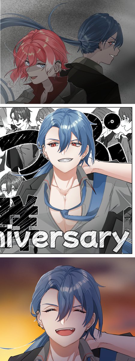 ㊗️一周年🎊🎉
#よしっぷ症候群