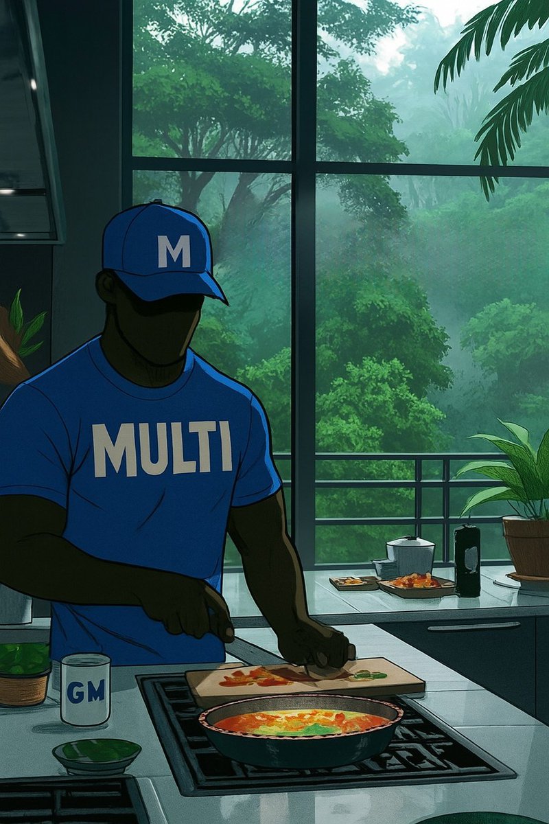 Multi_mike01's tweet image. GM CT ☕

Let&apos;s cook this week again.