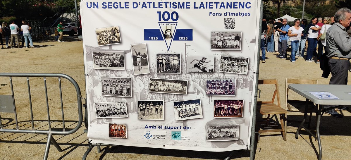 👥Trobada dels atletes veterans, directius i persones que formen o han format part de la gran família del Centre Atlètic Laietana i que amb motiu del centenari de l’entitat, va dur a terme una emotiva “festa” que els ha portat molts records.
🧵
