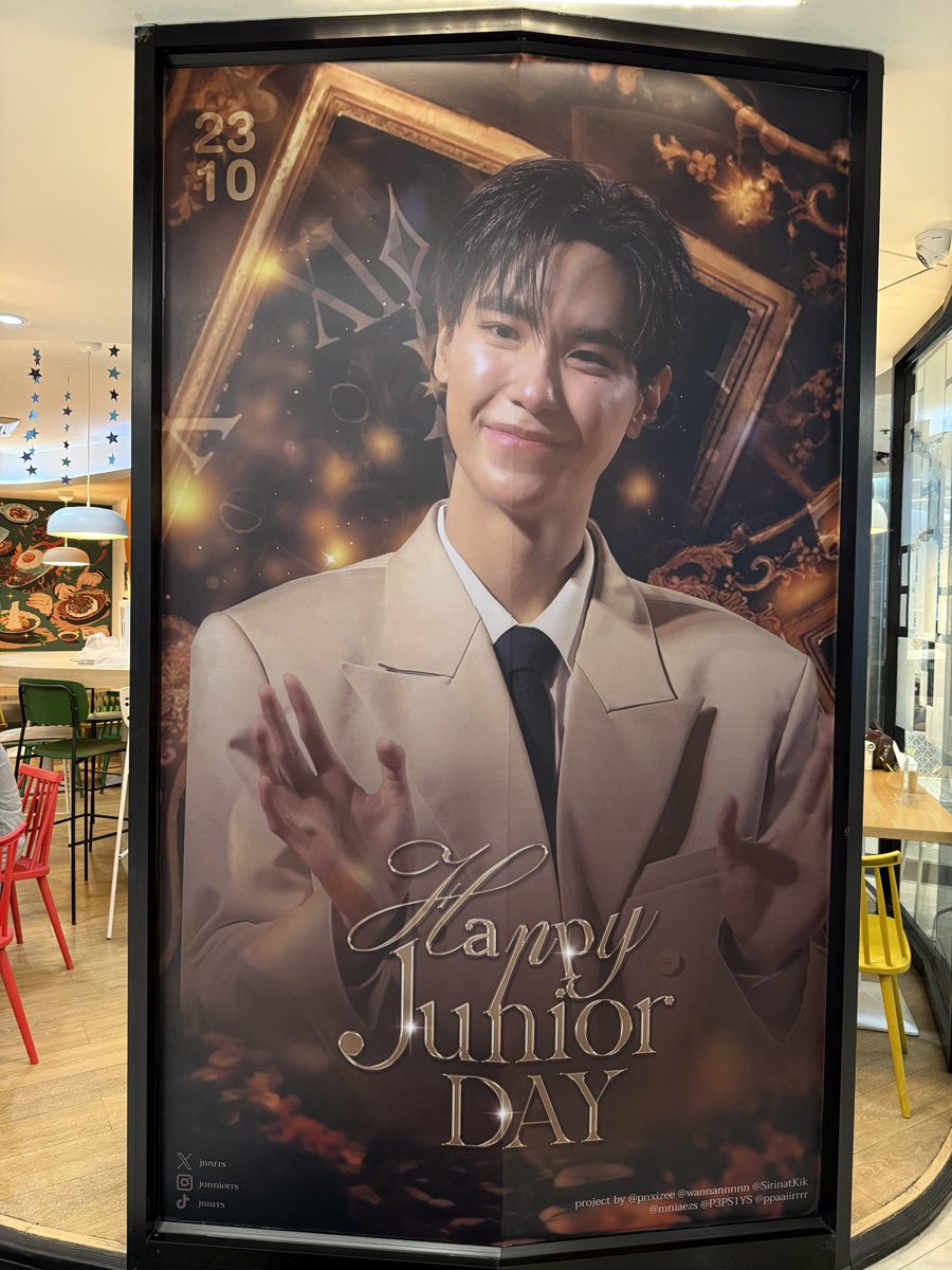 pnxizee's tweet image. — 𝙃𝙖𝙥𝙥𝙮 𝙅𝙪𝙣𝙞𝙤𝙧 𝙙𝙖𝙮 𝙥𝙧𝙤𝙟𝙚𝙘𝙩 ◌𓂂 𓈒♡
ฝากโปรเจคด้วยน้าค้าบ 🥺
🗓️ 20 oct. - 04 nov 2025.
📍 Boonpak B2 ( Gmm Grammy )
🕝 10:30 - 18.45 น.
Project by : @pnxizee @wannannnnn , @SirinatKik , @mniaezs , @P3PS1YS , @ppaaiirrrr ᐟ☆
#junniorrs #Junior29thBDPJ