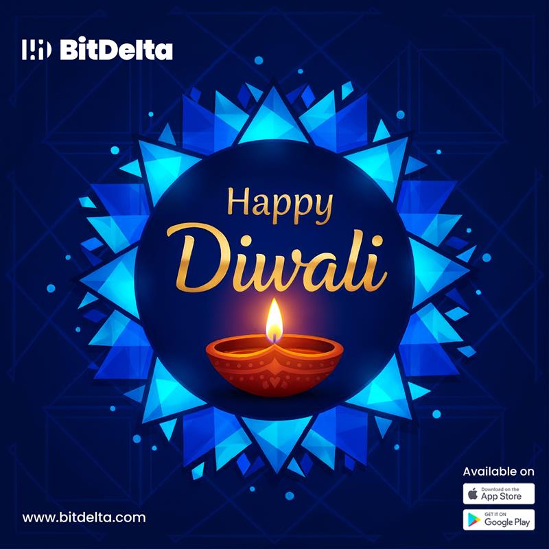 RubyBitDelta's tweet image. 🪔 Happy Diwali from BitDelta! 🪔
Wishing you joy, prosperity, and bright new beginnings this Festival of Lights.
#HappyDiwali #BitDelta #FestivalOfLights