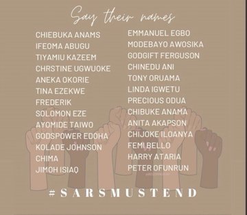 We no go forget 20th of October