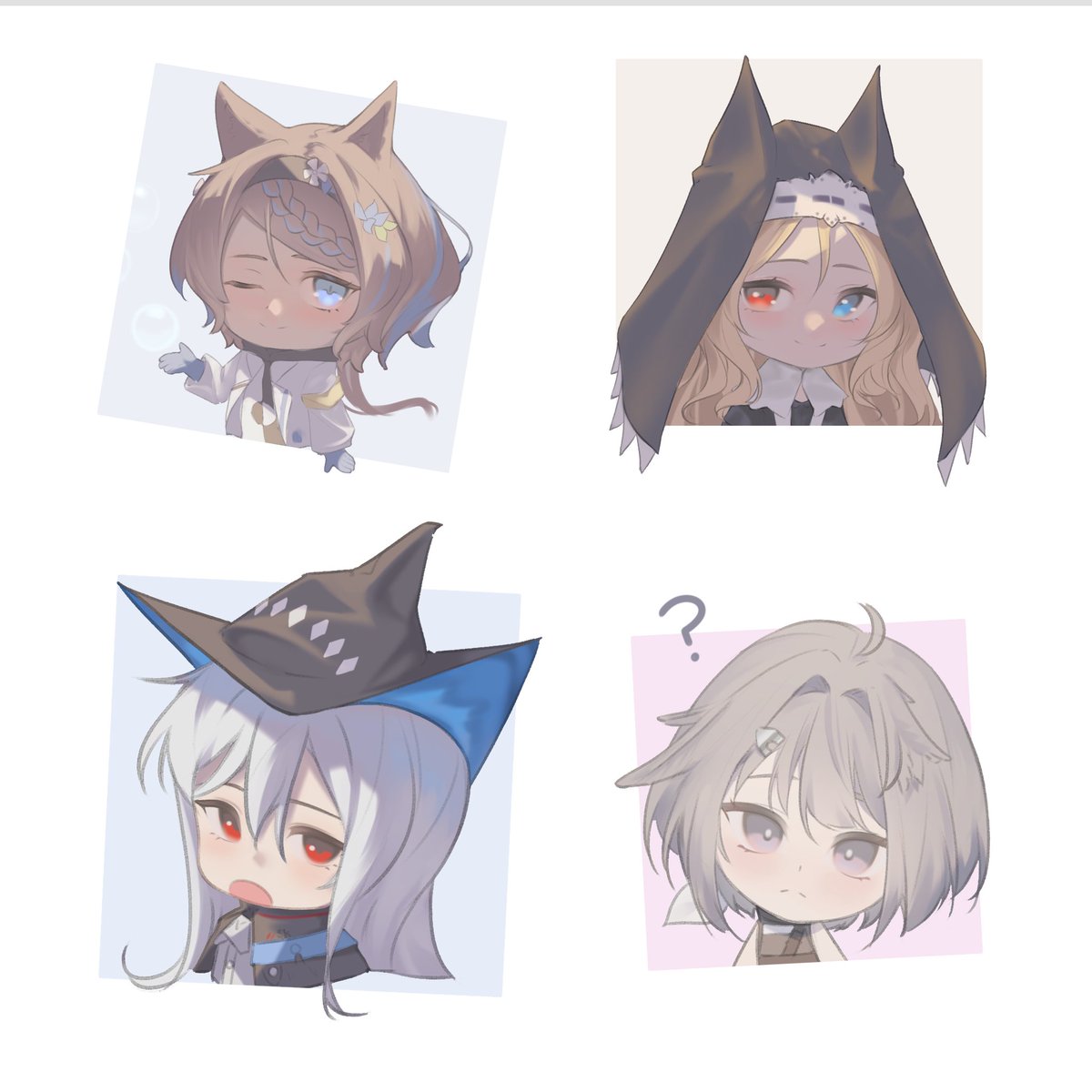 Day 13/14/15/16: Testing chibi styles

#arktober2025
#明日方舟 #アークナイツ #Arknights