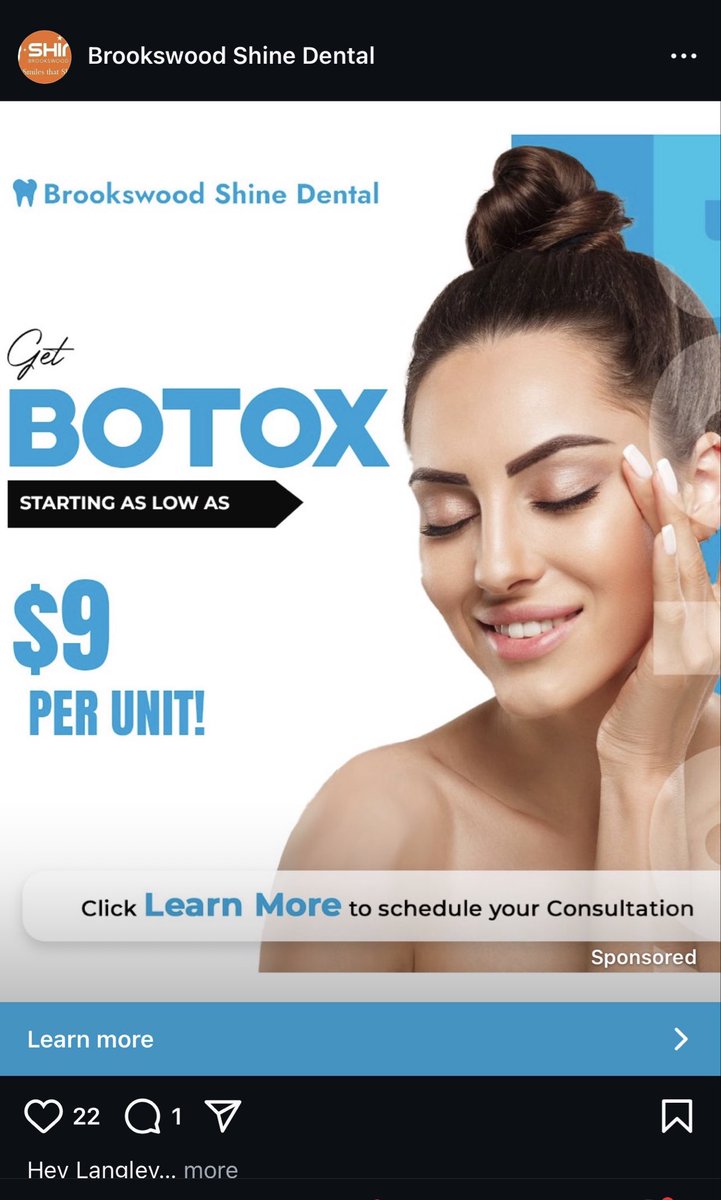 RefactoringCod3's tweet image. Can @instagram explain how I was speaking today about Botox and then I got an ad about Botox?
The excuse is I was interacting with pets? 🧐
And I got everything off on insta and face but not WhatsApp, so you heard from WhatsApp and put me an ad on insta?