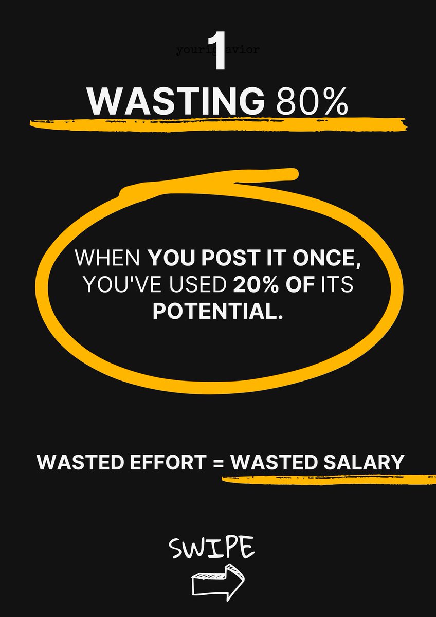 DominikDurian's tweet image. You are wasting 80% of your time 😩

#contentcteator #contentworkflow