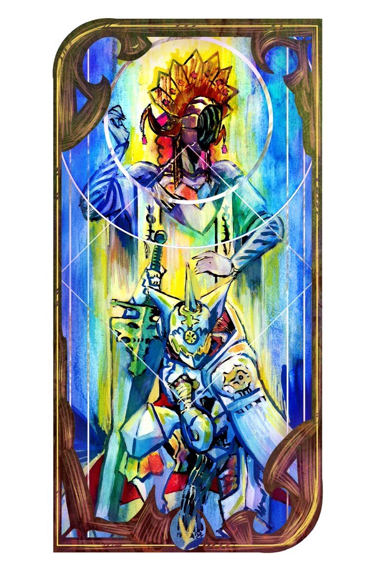 MaecaArt's tweet image. Paladin&apos;s Hierophant