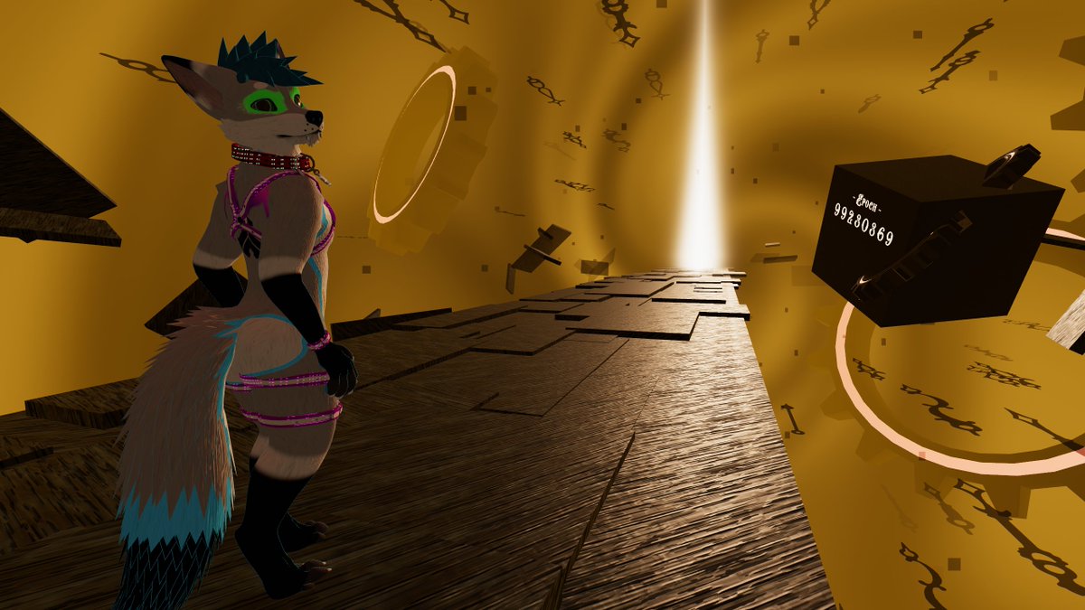 Time waits for nobody; the only way is forward #RisInVR #RisInActualVR