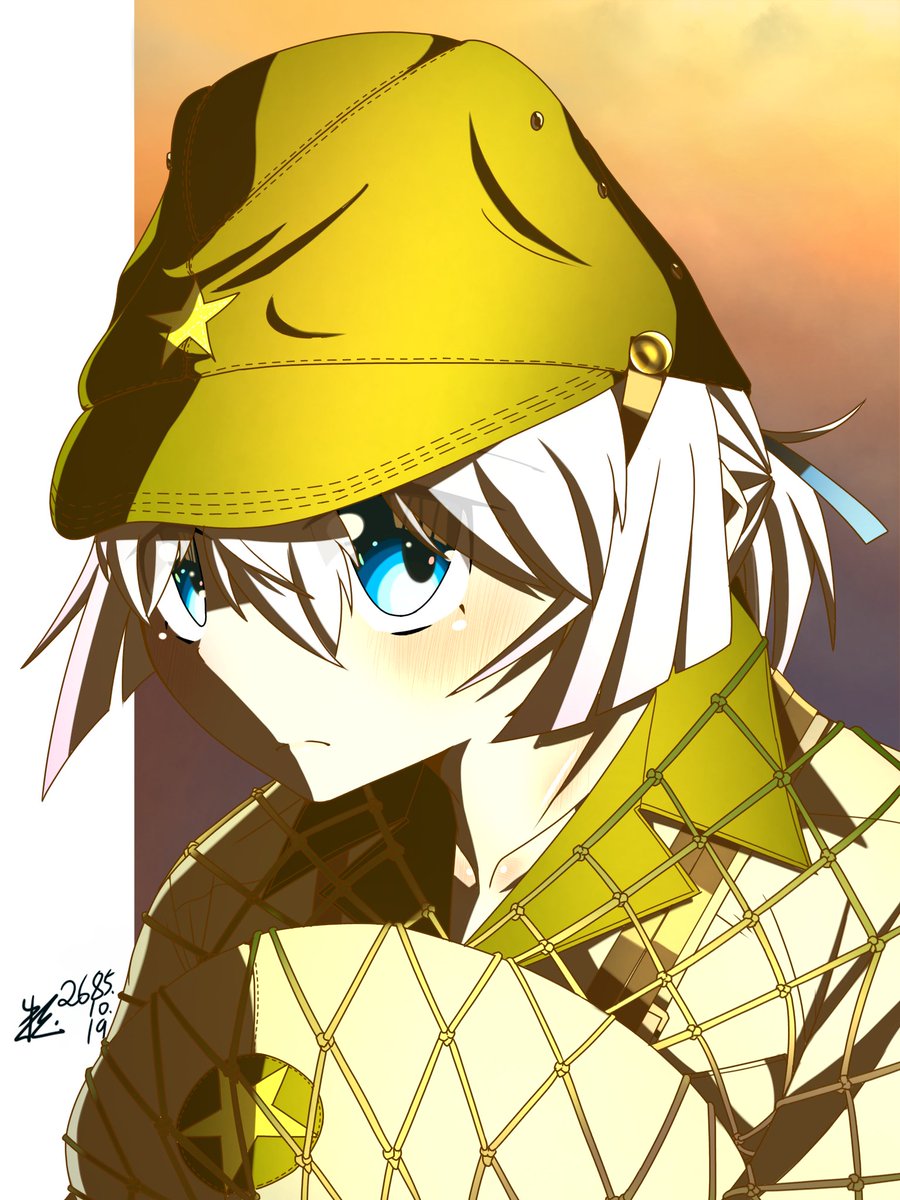 ぬいぬい
偽装網の練習も兼ねて描きました(作画コストヤバス)
#イラスト #艦これ