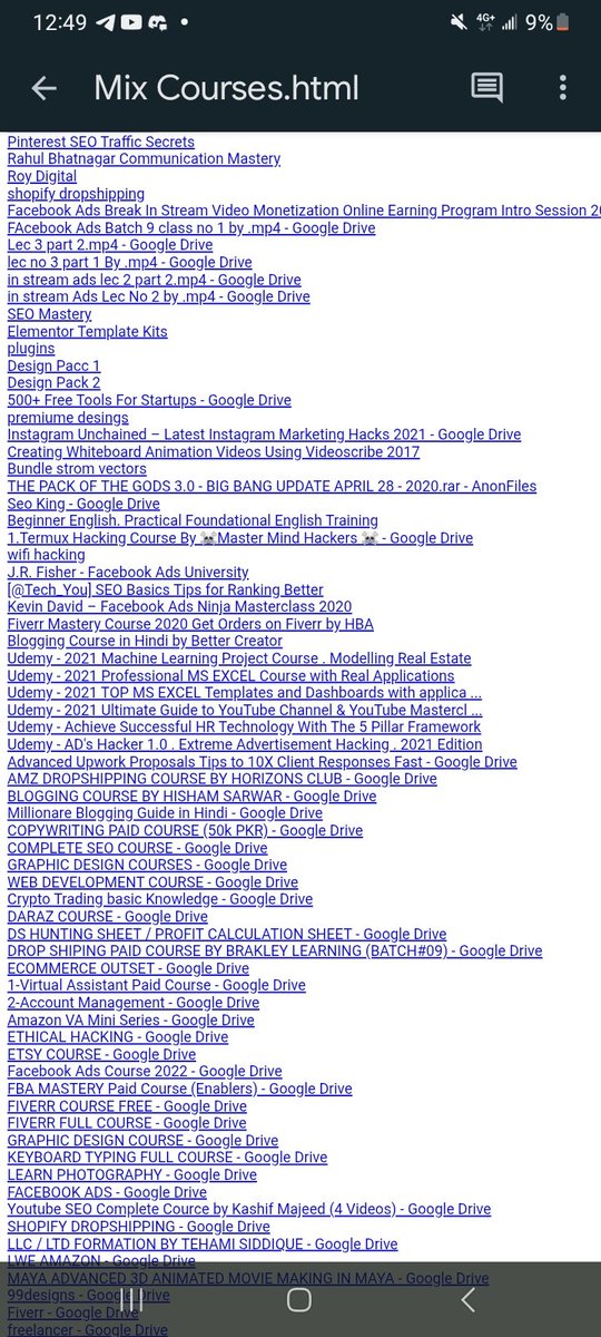 ClickUpWithAda's tweet image. Why pay 100K to learn a tech course when you can get courses for premium courses for 10k each?..

Send a message if you’re interested