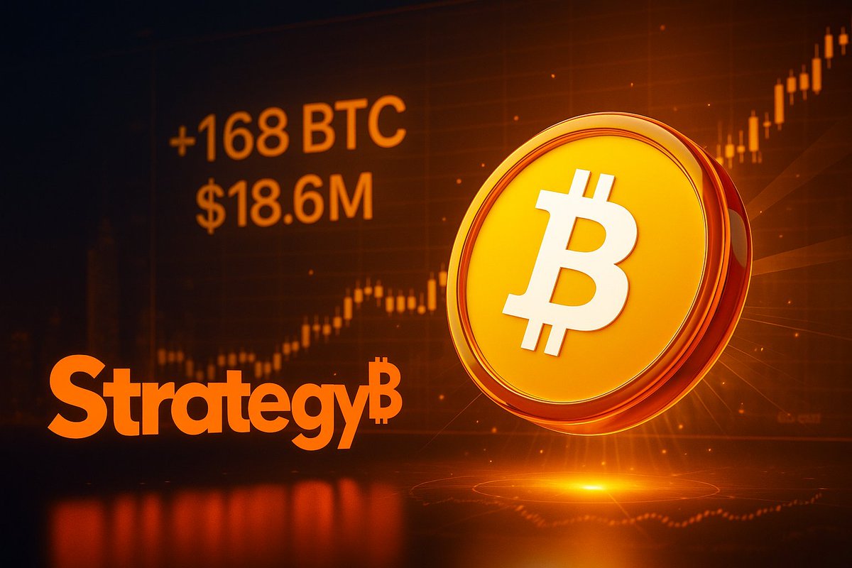 ⚡ Flash News | 🚨 Michael Saylor’s Strategy buys 168 BTC

Saylor’s firm, Strategy, has added 168 Bitcoin worth $18.6 million, reinforcing its unwavering belief in $BTC as crypto markets hover near record highs.
