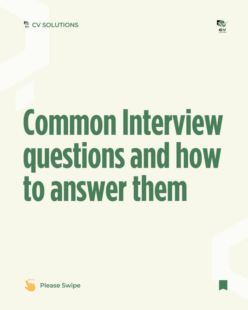 cvsolutionsng's tweet image. Getting to the interview stage of job hunting has to be the easiest part.
Passing the interview, that is where the real work is!!
Want to stand out from the crowd and land your dream job? Let's dive into the art of answering interview questions with confidence and charm!🌟