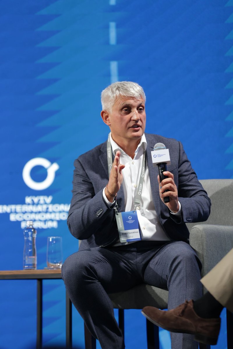 🇺🇦 “Make Ukraine Industrial Again.” At #KIEF, umgi CEO Andrii Gorokhov and <a href="/Metinvest_Group/">Metinvest Group</a> Head of the CEO Office Oleksandr Vodoviz delivered one clear message: execute now, build at scale.

Resilience, people, and predictable rules can transform Ukraine into a higher-value,