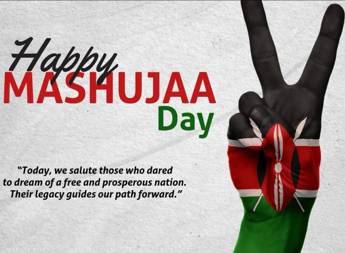GladTechnology's tweet photo. A day to remember and celebrate all the Kenyan Heroes. https://t.co/HNhaIB5Q8g