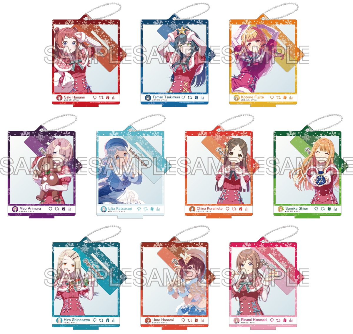 学マス アパレルグッズ3点セット 学園アイドルマスター （学マス