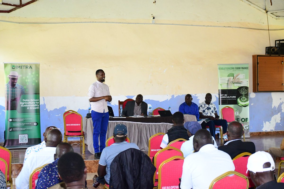 KevinDimitra's tweet image. This #MashujaaDay, I honour and celebrate the farmers, cooperative leaders, and youth champions who are driving transformation across our supply chains.
Through your commitment to @dimitratech $DMTR digitization, you are advancing traceability, compliance and unlocking new…