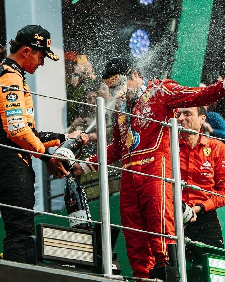 to this day, carlos sainz was the first driver to win from pole in mexico in the past 9 years, as well as to bring ferrari a win ever since the 90s

he’s also the last ferrari race winner since 2024