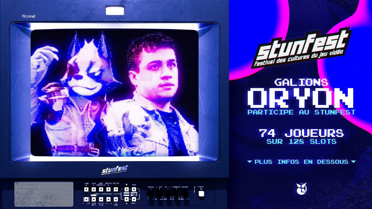 Tenant du titre et favori du public, pouvait-on imaginer ce dernier grand rendez-vous rennais de l'année sans lui ?

<a href="/7Oryon/">GL | Oryon</a> sera présent au STUNFEST 2025 ce week-end à l'Université Rennes 2 👾

Rejoignez-le avant jeudi 18h sur start.gg/stunfest-2025 📝