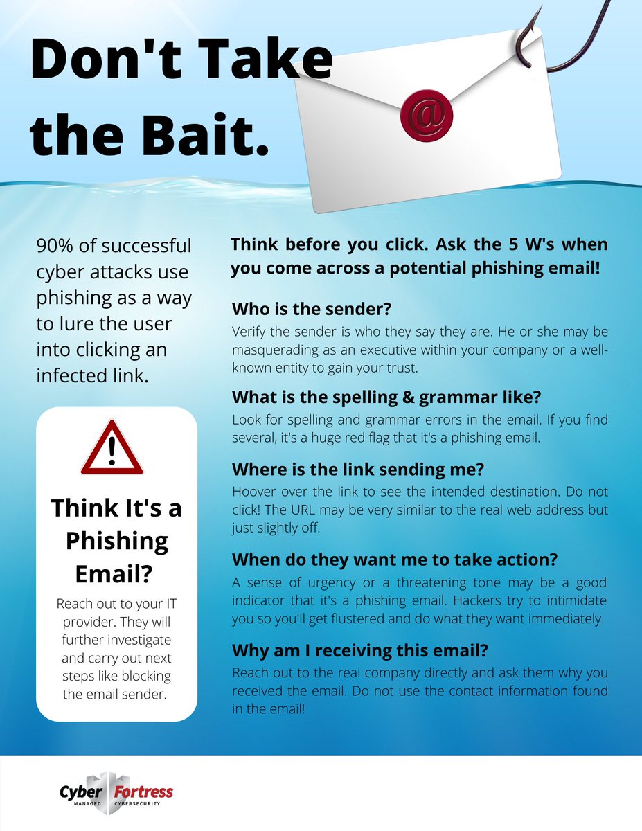 DpsRic's tweet image. #CybersecurityTips #phishingawareness