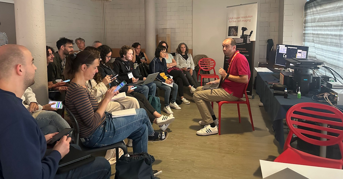 confocal_nl's tweet image. #MiFoBio2025 was fantastic!

Huge thanks to everyone who joined our workshops and live demonstrations,  and for the engaging discussions.

It was exciting to learn about your live-cell imaging research and explore how our confocal systems can accelerate your imaging experiments.…