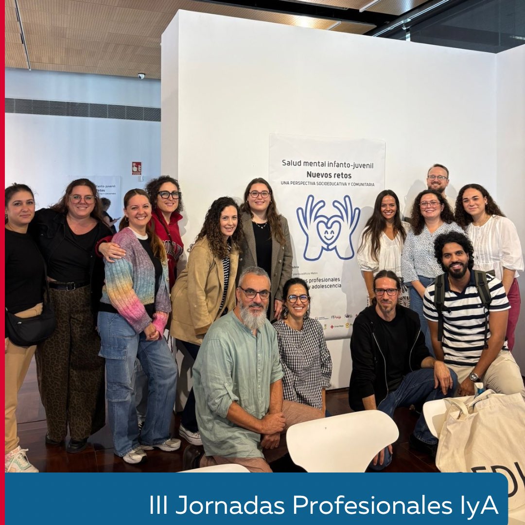 CJMontesionFA's tweet photo. 👉 Las educadoras del @CJMontesionFA, junto a más compañeros y compañeras de la @Fundacion_Amigo, han participado en las III Jornadas Profesionales de Infancia y Adolescencia de Torrent.

(1/2)

#Llavor #ElCresol #Formación #Infancia #Adolescencia #SalutMental https://t.co/kOMTqzvX5o