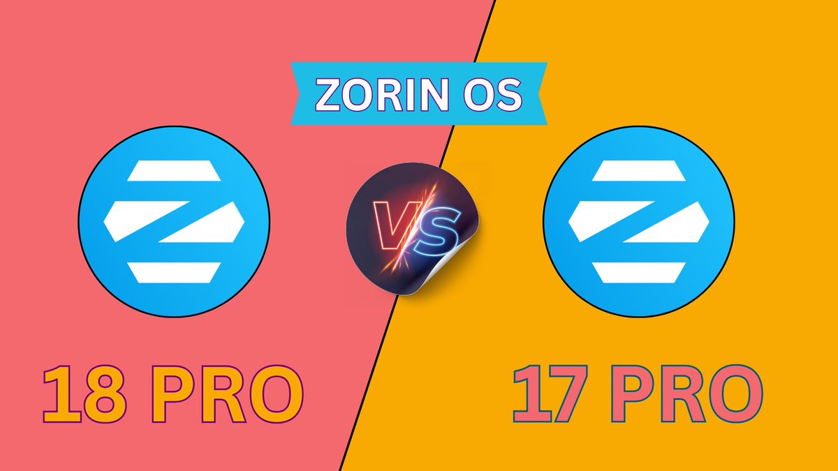 9to5Linux_'s tweet image. Zorin OS 18 Pro vs 17 Pro: The ULTIMATE Windows 10 Replacement is Here? ... youtu.be/pT3EC22pt-8?si… via @YouTube #OpenSource #linuxcommands #zorin #zorinos @ZorinOS @ubuntu @gnome @xfceofficial @XfceNation #9to5linux #9to5linuxofficial #Windows10