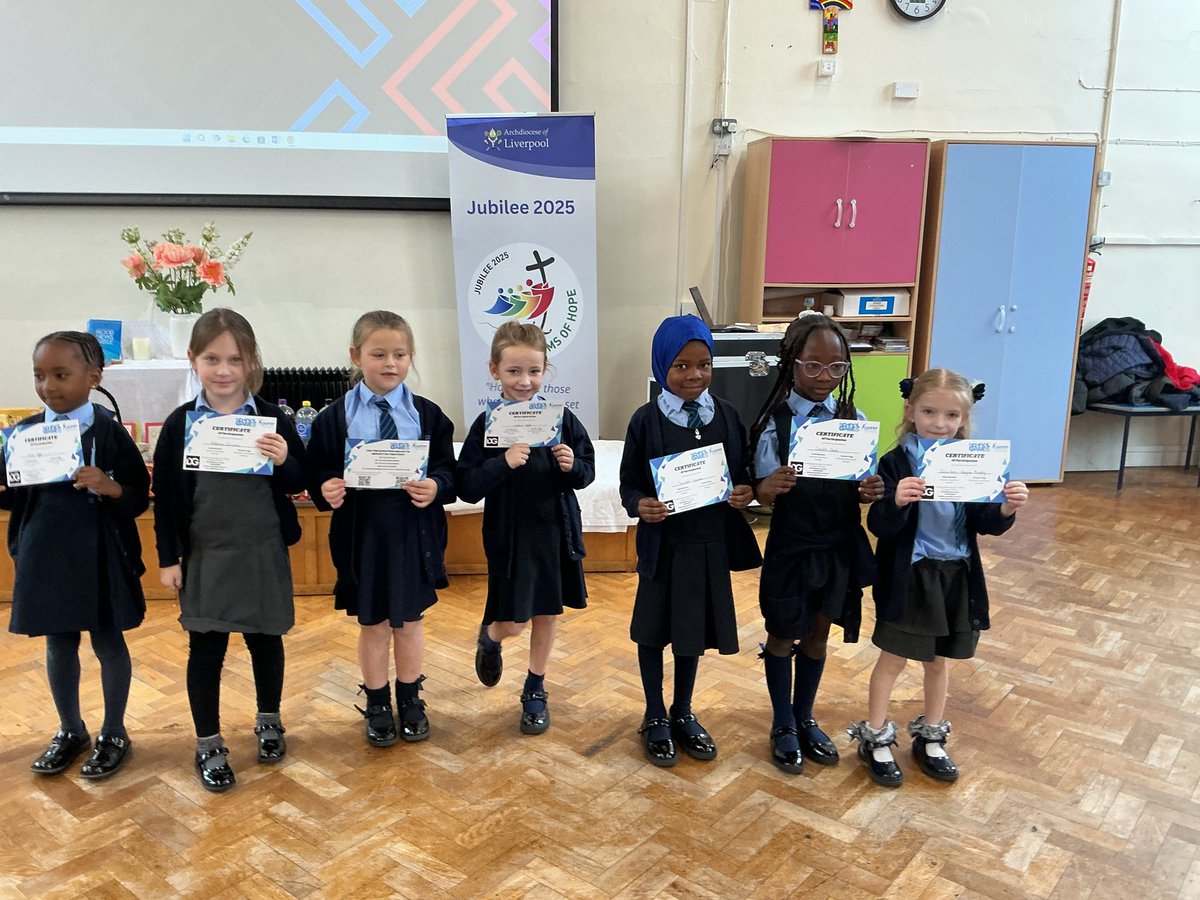 Well done to year 5 who took part in bikeability last week. Year 2 also took part in football. Well done😊