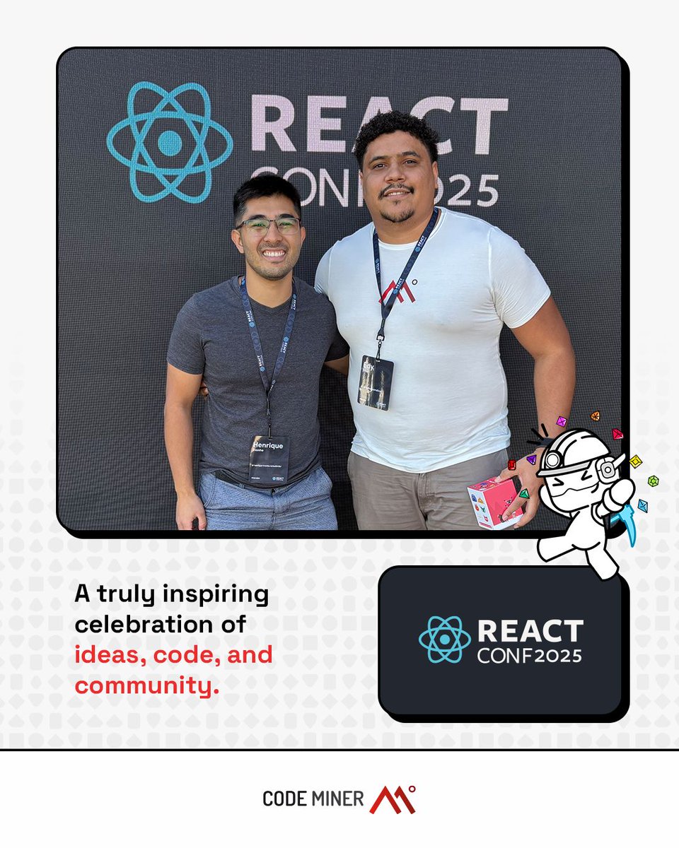 What a week for the React community! ⚛️💎

Our team was in Nevada, USA, for React Conf 2025 — the world’s leading React conference, co-organized by Callstack, Meta, and the React core team.

We’re proud to keep learning, sharing, and being part of such an inspiring community. 🚀